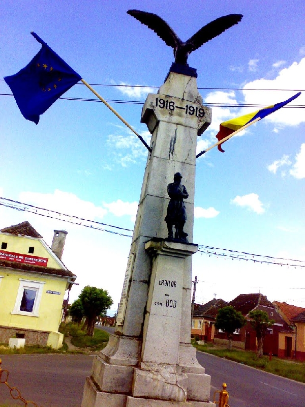 Monumentul eroilor din comuna Bod-Sat