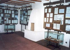 Casa memoriala Panait Cerna - Aspect din expozitia memoriala