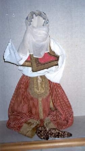 Muzeul de Arta Orientala de la Babadag - Costum traditional turcesc, mijlocul secolului al XIX-lea